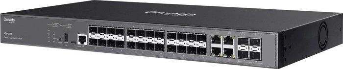 TP-Link Omada SG5400 Rackmount Gigabit Managed Switch, 20x SFP, 4x SFP+, 4x RJ-45/SFP