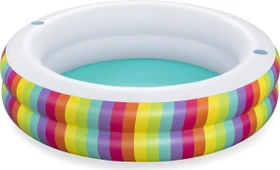 Bestway Rainbow Dreams Family Pool Planschbecken rund 206x51cm