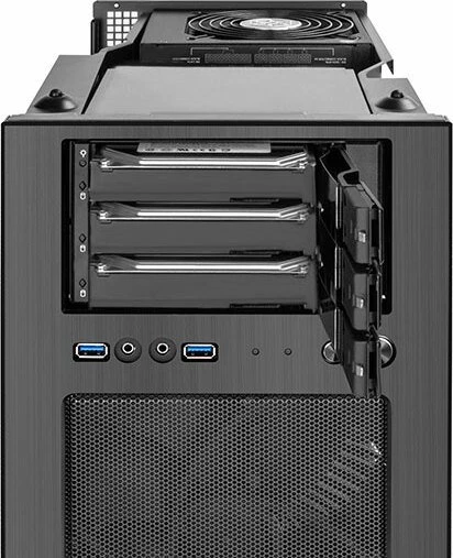 SilverStone Case Storage CS330, schwarz