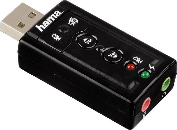 Hama USB-Soundkarte 7.1 Surround