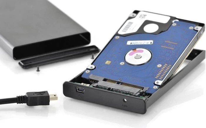 Digitus externes Gehäuse, USB 2.0 Mini-B