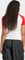 adidas Adicolor 3-Streifen Raglan Slim T-Shirt kurzarm white/better scarlet (Damen) Vorschaubild