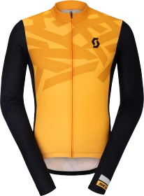 Scott RC Endurance Pro Trikot langarm gleam orange/black (Herren)