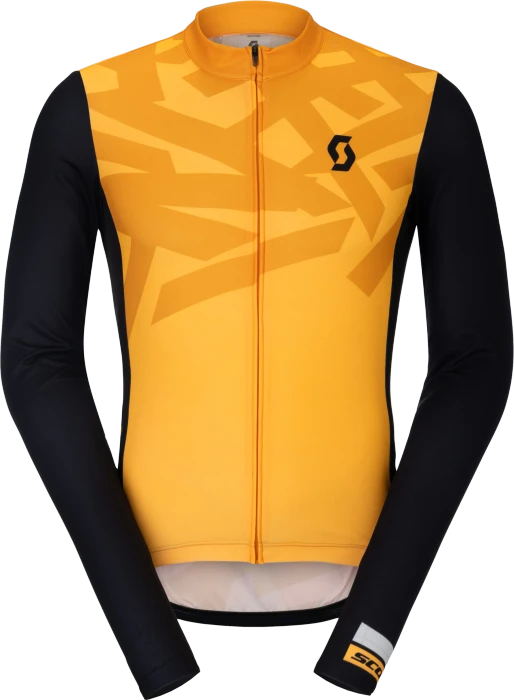 Scott RC Endurance Pro Trikot langarm gleam orange/black (Herren)