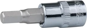 KS Tools CHROMEplus Innensechskant Steckschlüssel 3/8" zöllig, 5/16"x50mm