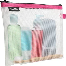 Leitz WOW Traveller Zip-Beutel Kosmetik rosa