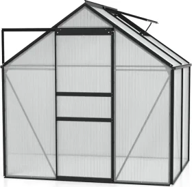 Vitavia Calypso 3000 HKP 4mm Gewächshaus grau