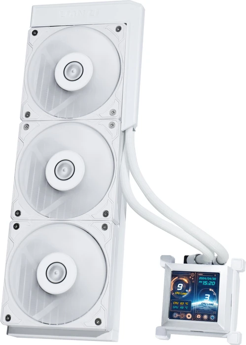 Lian Li HydroShift LCD 360S, weiß