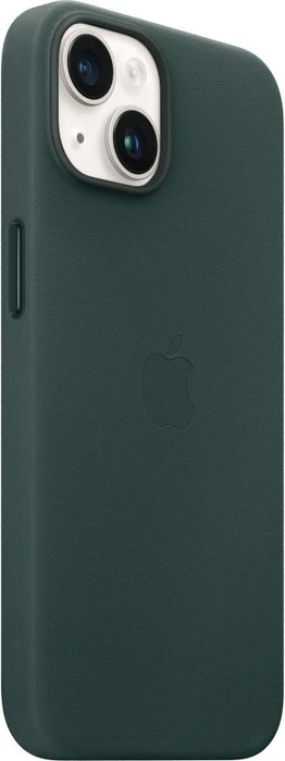 Apple Leder Case mit MagSafe für iPhone 14 waldgrün