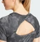 adidas Train Essentials AOP Flower Tie-Dye Funktionsshirt kurzarm grey five/carbon (Damen) Vorschaubild