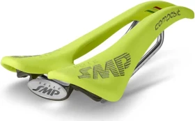 Selle SMP Composit Carbon 129mm Sattel yellow fluo