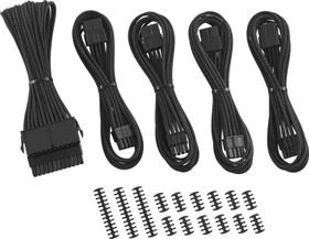 CableMod Classic ModMesh Cable Extension Kit, 8+8 Series, schwarz