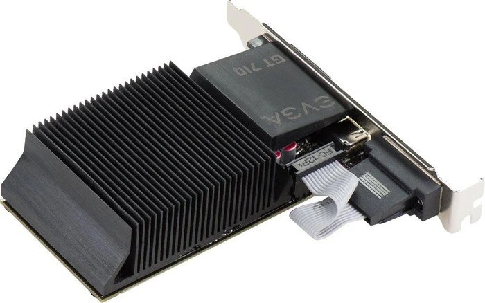 EVGA GeForce GT 710 passiv, 1GB DDR3, VGA, DVI, HDMI