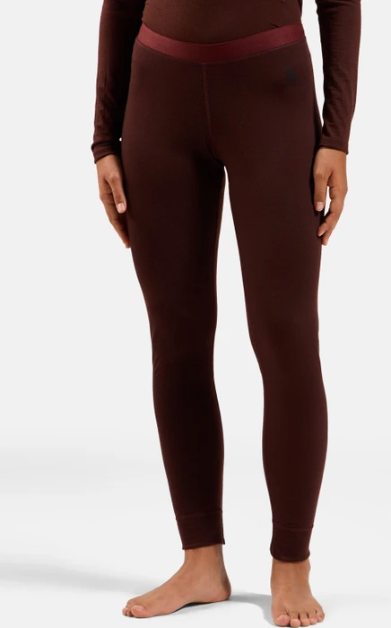 Odlo Natural Merino 200 Tights Hose lang fudge (Damen)