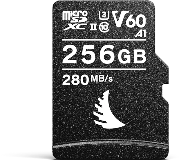 Angelbird AV PRO microSD V60 R280/W160 256GB Kit, UHS-II U3, A1, Class 10