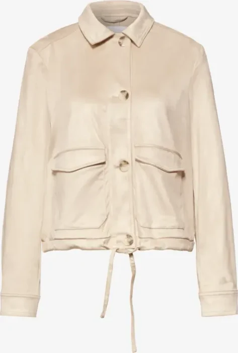 Street One Velours mit Knopfleiste Jacke clay sand (Damen)