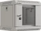 Lanberg WF11 Series 10" Rack Wandschrank 4HE, hängend, Flatpack, Glastür, IP20, RAL 7035, 300mm tief Vorschaubild