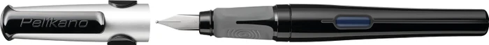 Pelikan Pelikano schwarz, rechte Hand, mittel, Blister