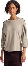Street One Gallonstreifen Shirt langarm morning beige (Damen)