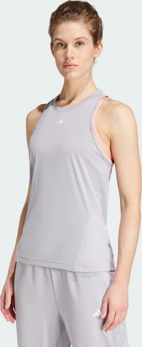 adidas Designed for Training Funktionsshirt ärmellos glory grey (Damen)