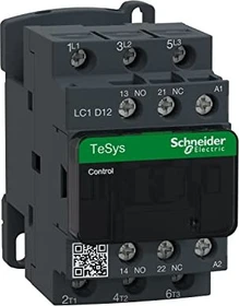 Schneider Electric Leistungsschütz LC1D 3p, +1S+1Ö, 5.5 kW, 12 A, 400 V AC3, Spule 230 V AC