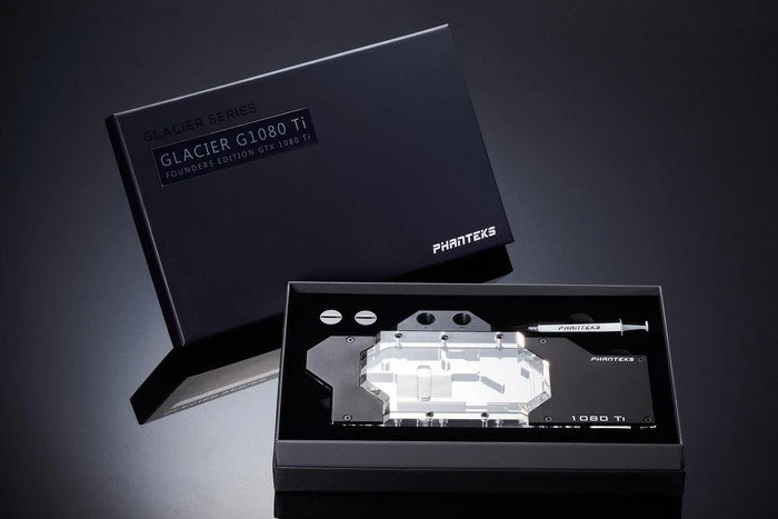 Phanteks Glacier GTX 1080 Ti Founders Edition GPU Block, schwarz