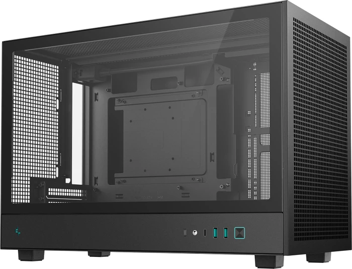 DeepCool CH260, schwarz, Glasfenster