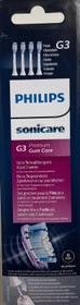 Philips HX9054/17 Sonicare G3 Premium Gum Care Ersatzbürste weiß, 4 Stück