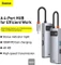 Baseus Metal Gleam 4-in-1 Hub, USB-C 3.0 [Stecker] Vorschaubild