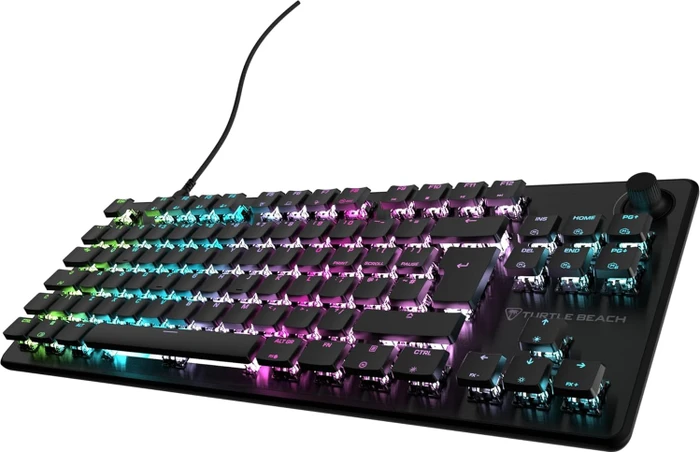 Turtle Beach Vulcan II TKL, schwarz, LEDs RGB, TITAN Mechanical Linear, USB, UK