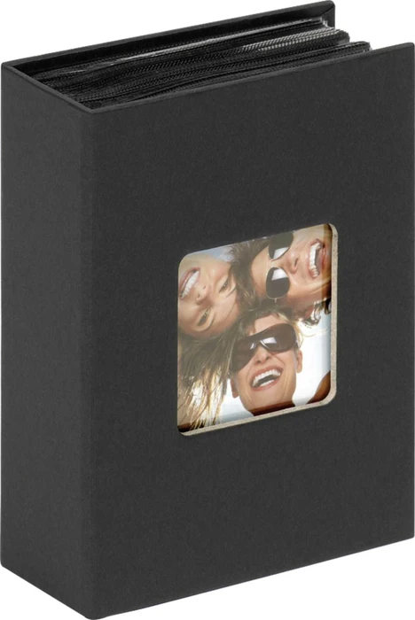 Walther Design Mini-Einsteck-Fotoalbum Fun 13x17 schwarz