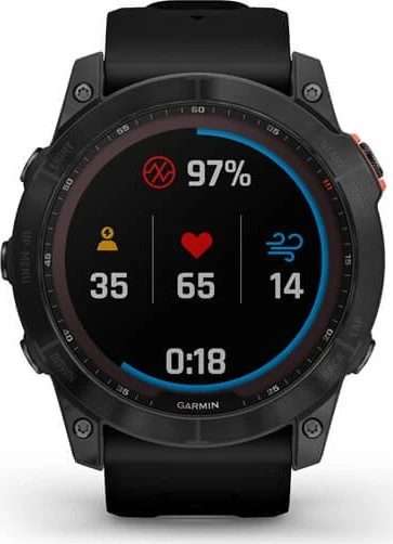 Garmin Fenix 7X Solar slate grey/black