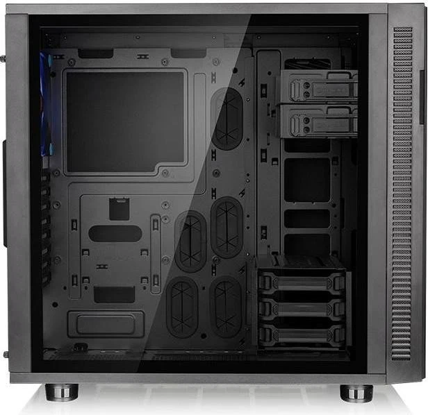 Thermaltake Suppressor F31 Tempered Glass Edition, Glasfenster, schallgedämmt