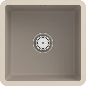 Villeroy & Boch Subway 50 SU Unterbau Becken mittig almond