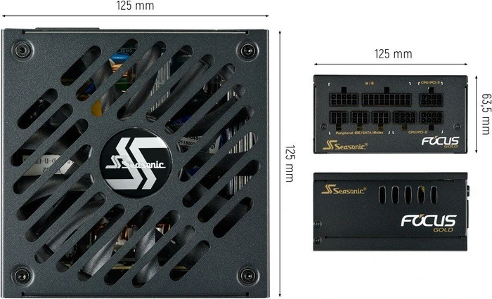 Seasonic Focus SGX Gold 650W, SFX-L