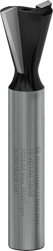 Bosch Professional HM Fase-/Bündigfräser, (D)14x14x55mm, 1 Stück