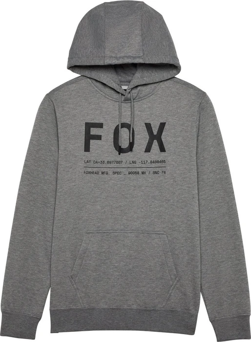 Fox Racing Non Stop Hoodie heather graphite grey (Herren)