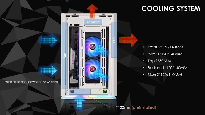 Raijintek Ophion Elite Titan, schwarz, Mini-ITX
