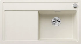 Blanco Zenar 5 S-F InFino Becken rechts mit Ablauffernbedienung softweiß