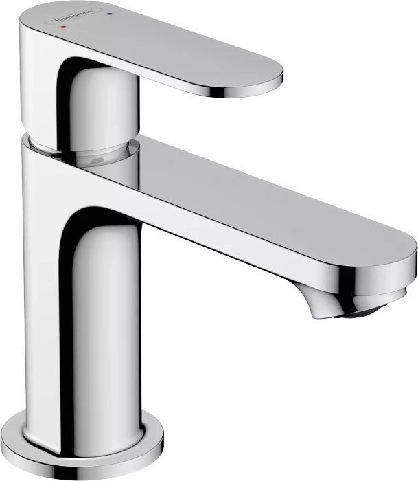 Hansgrohe Rebris S 80 mit Zugstangen-Ablaufgarnitur chrom