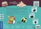 Kosmos Story Puzzle Die Schule der magischen Tiere - Fürchterlich feierlich! Vorschaubild