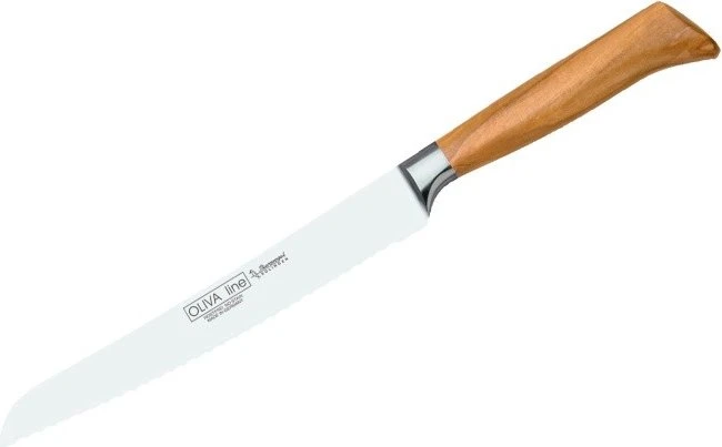 Burgvogel Oliva Line Brotmesser 22cm