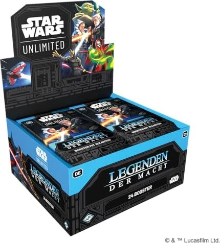 Star Wars: Unlimited Legenden der Macht - Booster Display (DE)