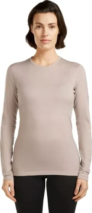 Icebreaker Merino 200 Oasis Crewe Funktionsshirt langarm pink quartz (Damen)