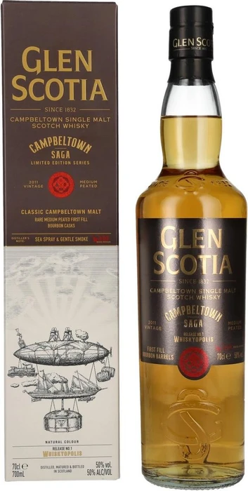 Glen Scotia Limited Edition Campbeltown Saga Whiskypolis Release No. 1 2011 700ml
