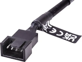 Thermaltake Tt Mod, PWM Fan 4 Pin Y-Cable, 3er-Pack, 4-Pin auf 2x 4-Pin Verteiler, sleeved, 1.1m, schwarz