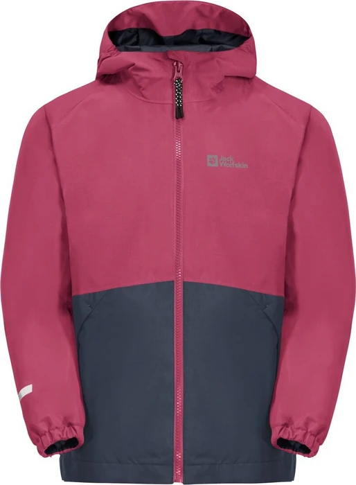 Jack Wolfskin Iceland 3in1 Funktionsjacke dark fuchsia (Junior)