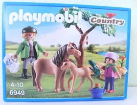 playmobil Country Ponymama mit Fohlen