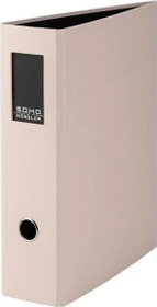 Rössler S.O.H.O. Ordner 2-Ring mit Rückenschild, 85mm, A4, powder rosa