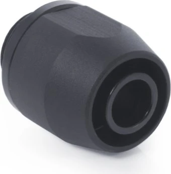 Alphacool HF Anschraubtülle TPV Metall G1/4" auf 12.7/7.6mm schwarz